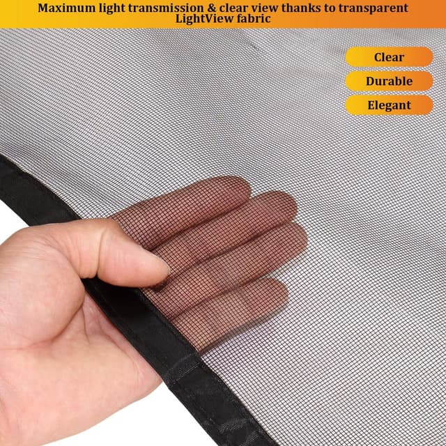 Thumbnail 2 de HOOMEE Mosquitera Magnética para Puerta Balcón 80x200cm 🦟