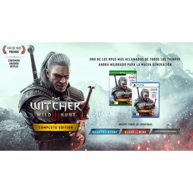 Detalle 2 de The Witcher 3 Complete Edition PS5 — Juego de rol
