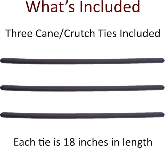 Detalle de Crutcheze Lot de 3 supports de canne (attaches en mousse) pour garder une canne à portée de main