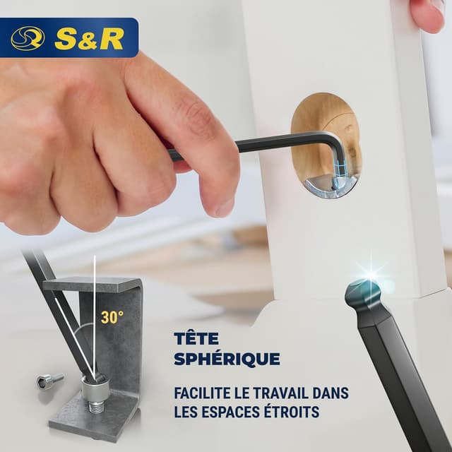 Thumbnail 2 de S&R 13 Clés Allen courtes vélo 🛠