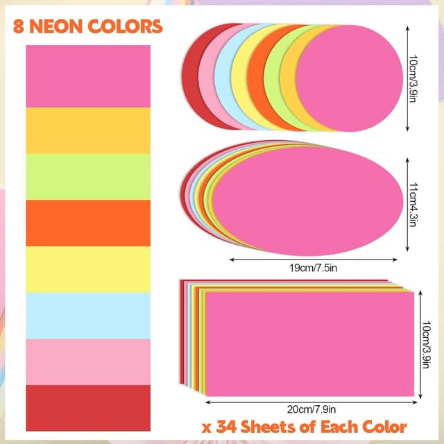 Detalle 2 de 816 Blatt Moderationskarten drei Formen