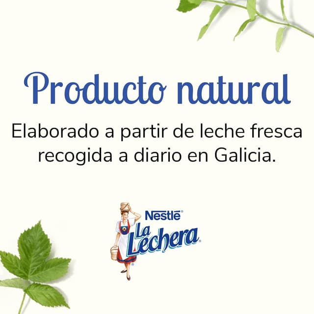 Detalle 1 de Nestl茅 La Lechera Leche Condensada Desnatada sin Lactosa 馃 Caja 8x450g