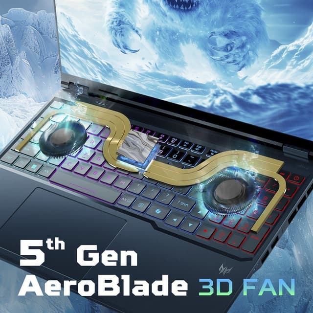 Detalle 2 de Acer Predator Helios Neo 16 AI 5070Ti