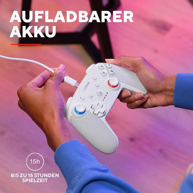 Detalle 2 de Trust GXT 1246W Muta Nintendo Switch Controller 15h