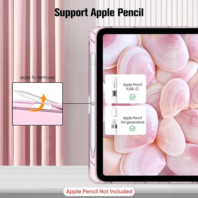 Detalle 2 de FINTIE iPad A16 Hülle 11 Zoll Rosa