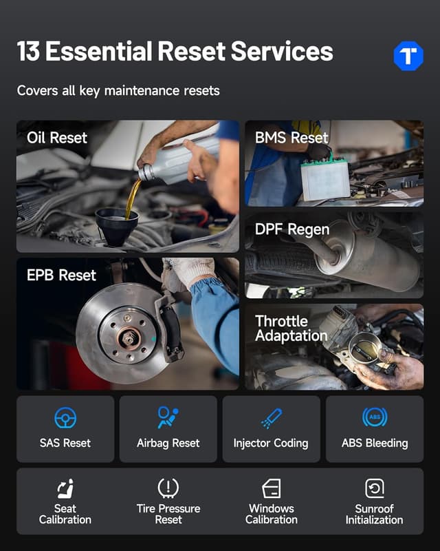 Detalle 2 de TOPDON TopScan Pro OBD2 Scanner 13+ Resets