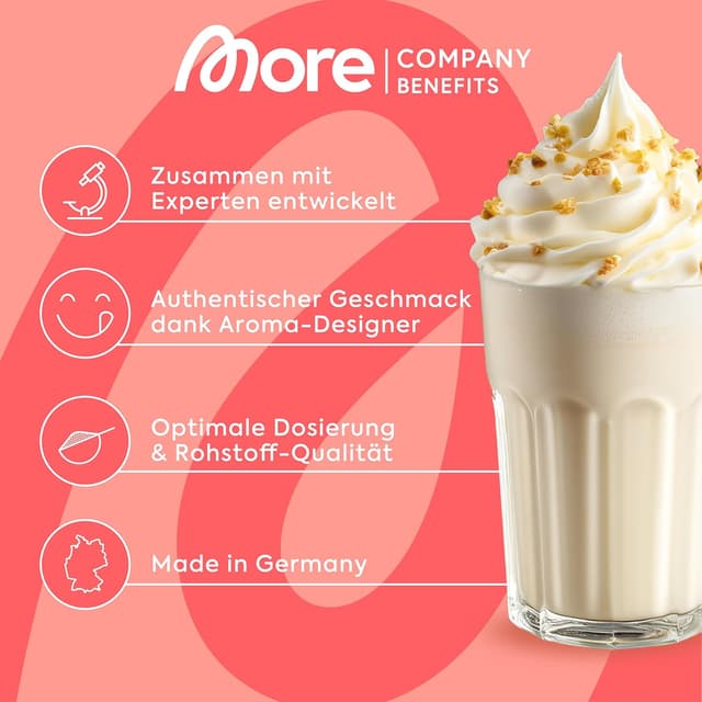 Thumbnail 4 de MORE Chunky Flavour Stracciatella 150 g Geschmackspulver 🍫