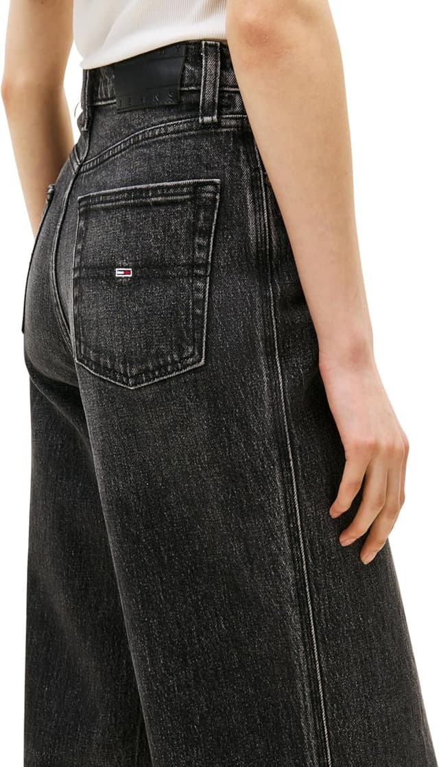 Detalle 1 de Tommy Jeans Damen Jeans Hose Claire High Rise im 5-Pocket-Style