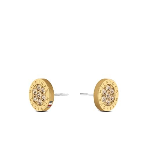 Imagen de Tommy Hilfiger 2780566 Pendientes botón oro amarillo 💍 en OfertitasTOP