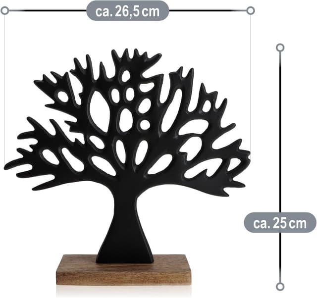 Thumbnail 4 de com-four® Support d'arbre décoratif 25 cm