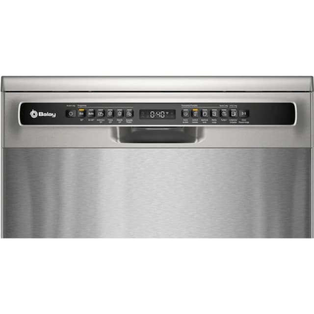 Detalle 2 de Lavavajillas Balay 3VS6361IP de 14 servicios en Inox con Home Connect y AquaStop