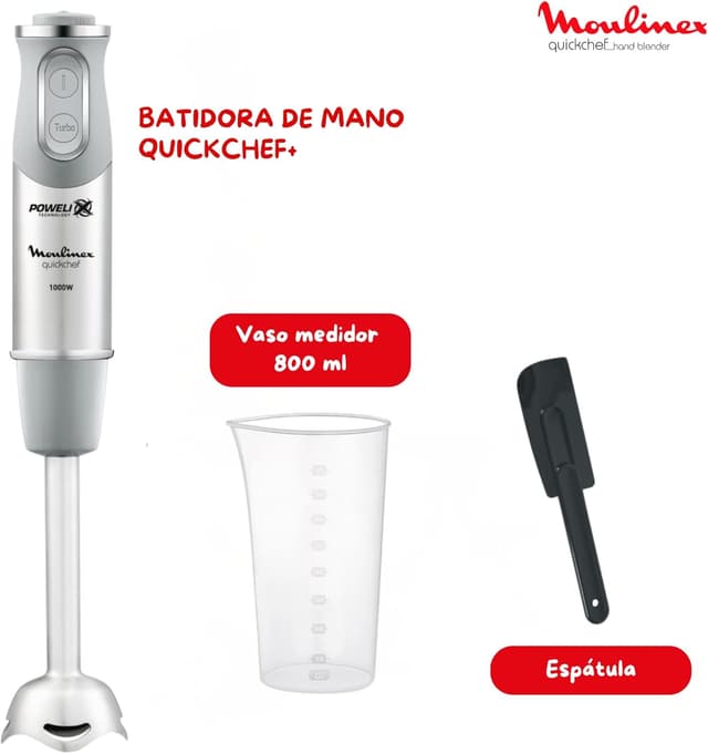 Thumbnail 5 de Moulinex Quickchef batidora de mano 1000 W