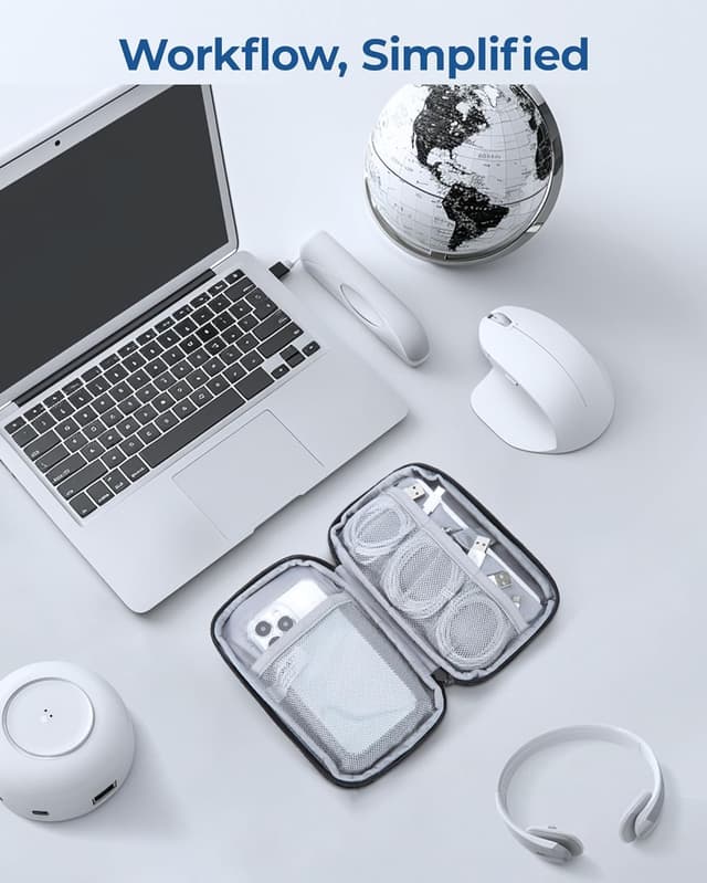 Detalle de bagsmart tech organiser travel case 20 x 12 cm