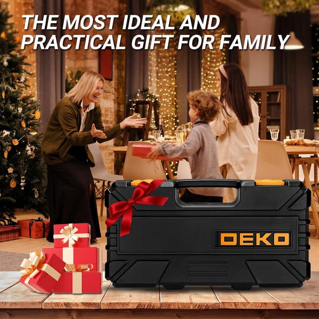 Thumbnail 5 de DEKO Tool Kit Set 62-piece toolbox