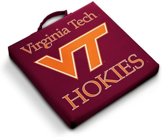 Detalle de Logo Brands Officially Licensed NCAA Bleacher Cushion (Unisex) — Team Color, One Size