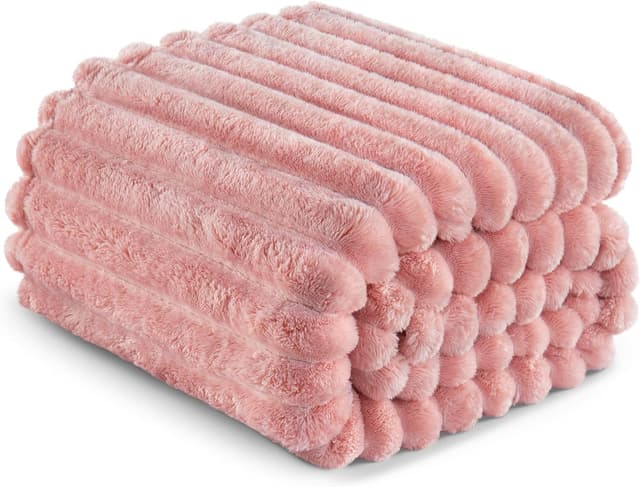 Detalle de Super Soft Fleece Throw Blanket 127x152 cm