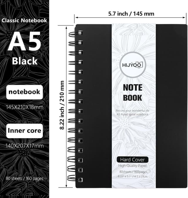 Detalle 2 de 3 Pack A5 Journal Notebook 480 Pages
