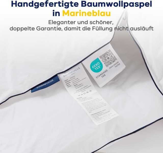 Detalle 2 de DOWNFOCUS Daunendecke 135x200 Ganzjahresdecke