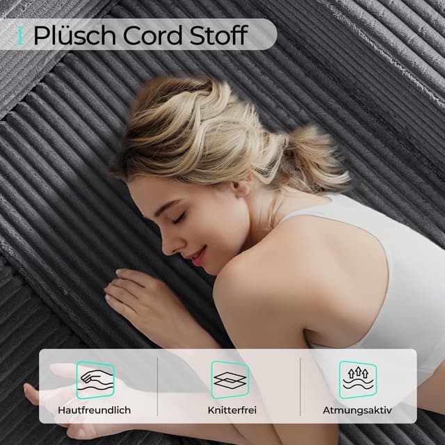 Detalle 2 de LINSY HOME Ecksofa 270 cm Schlafsofa