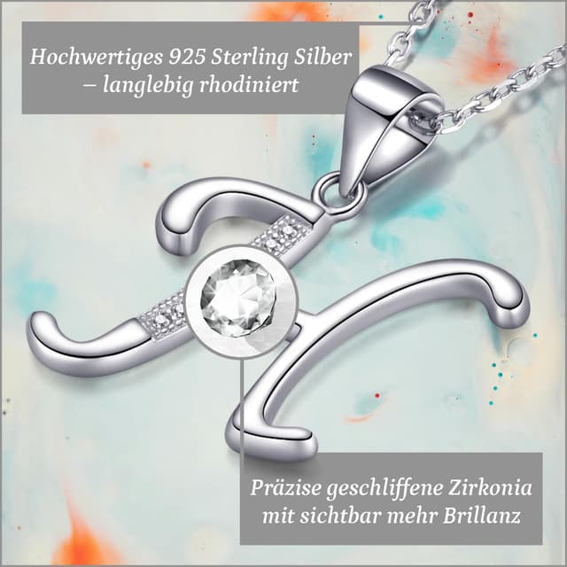 Detalle 2 de Morella Halskette 925 Silber 45 cm