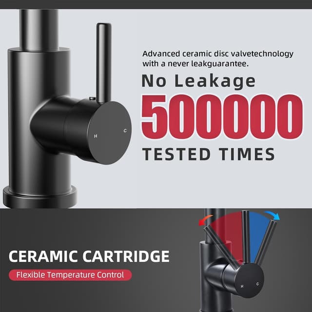 Thumbnail 3 de Cobbe Spring Kitchen Tap 360° swivel