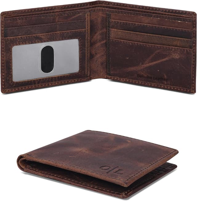 Detalle de Real Slim Leather Wallet for Men