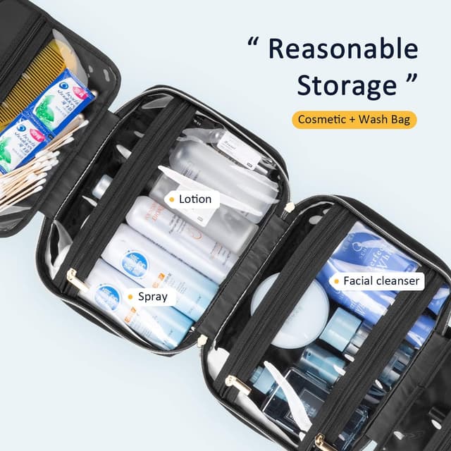 Detalle 2 de LOVEVOOK Kulturtasche LOVEVOOK mit 360°-Haken