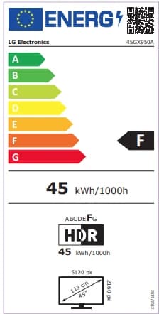 Thumbnail 19 de LG UltraGear OLED 45GX950A-B – 45-Zoll UWQXGA-Ultrawide für flüssiges Gaming