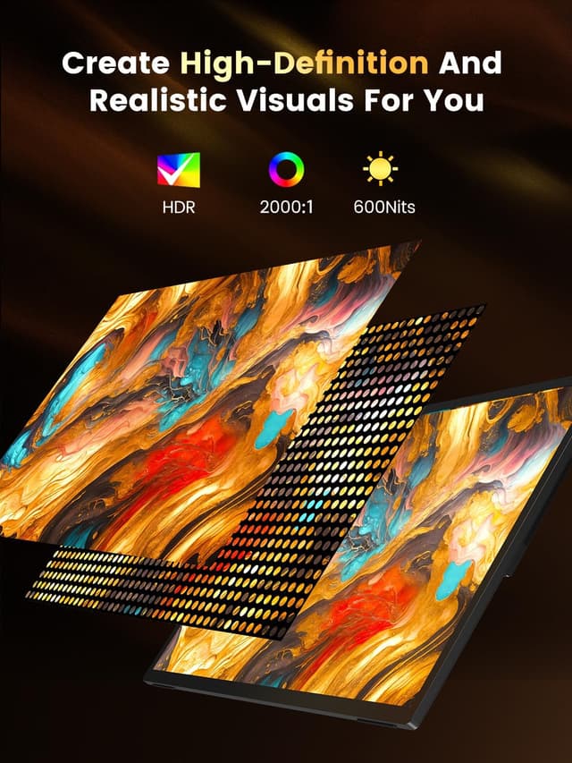 Thumbnail 3 de UPERFECT 24,5” Gaming Monitor 240 Hz