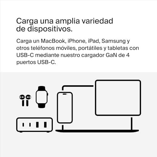 Thumbnail 7 de Belkin Estación de Carga Rápida USB GaN 108W ⚡