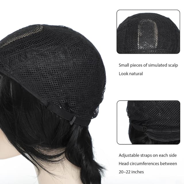 Detalle de 26 Zoll geflochtene Perücke für Halloween