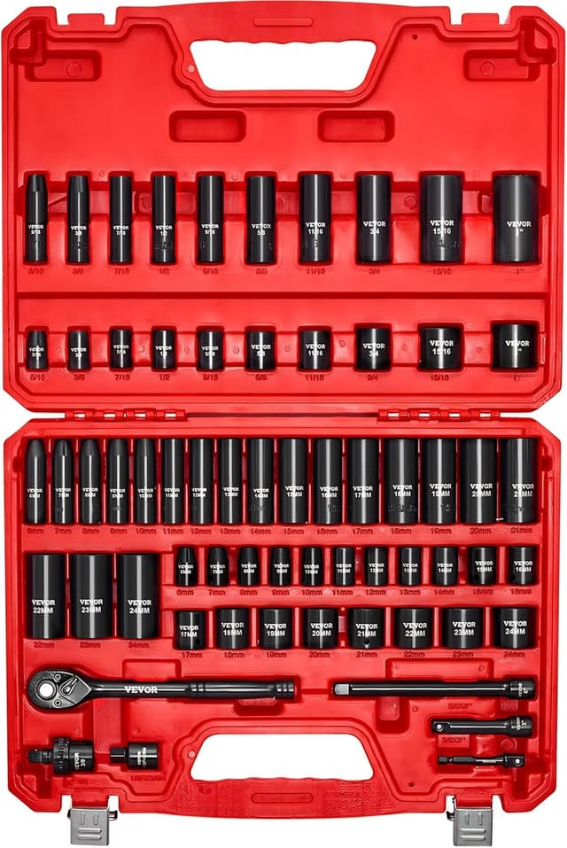 Imagen de VEVOR Impact Socket Set 64-Piece en OfertitasTOP