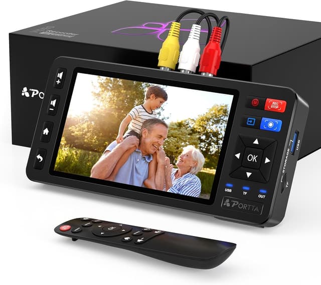 Imagen de PORTTA VD20P Convertidor VHS a Digital 1080p en OfertitasTOP