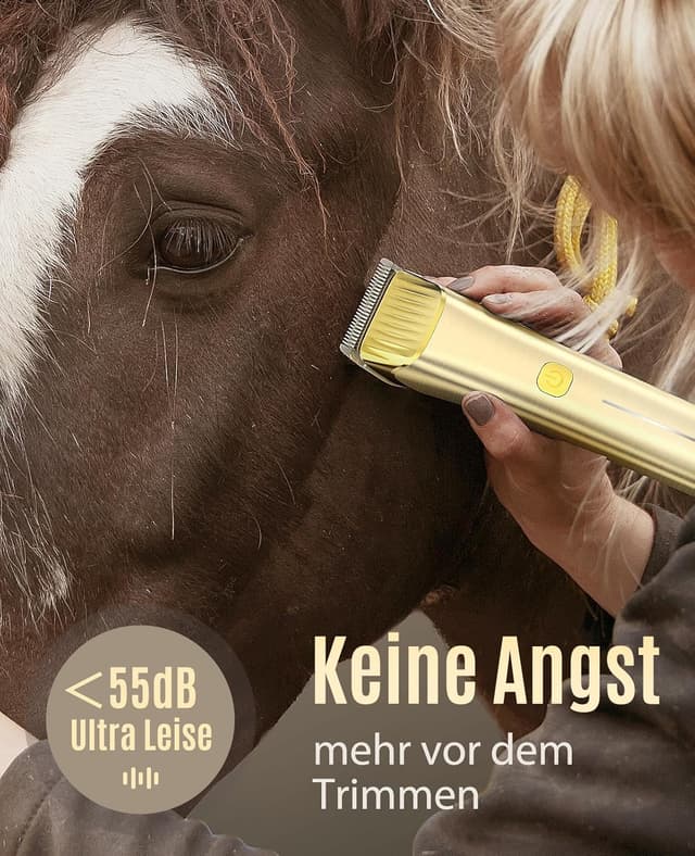 Detalle 2 de oneisall Kabelloses Pferdeschermaschine 7000 RPM đŽ