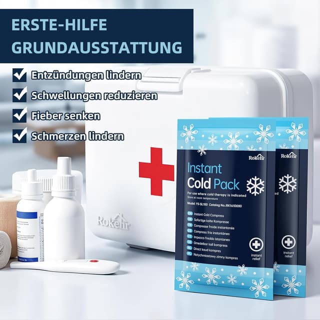 Thumbnail 5 de Rokehr Sofort-Kälte-Kompresse 10 Stück