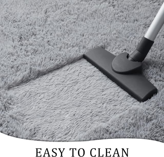 Detalle 2 de Chicrug Soft Runner Rug 2x6 Feet, Grey