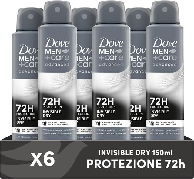 Imagen de Dove Men+Care Advanced Invisible Dry 150 ml en OfertitasTOP