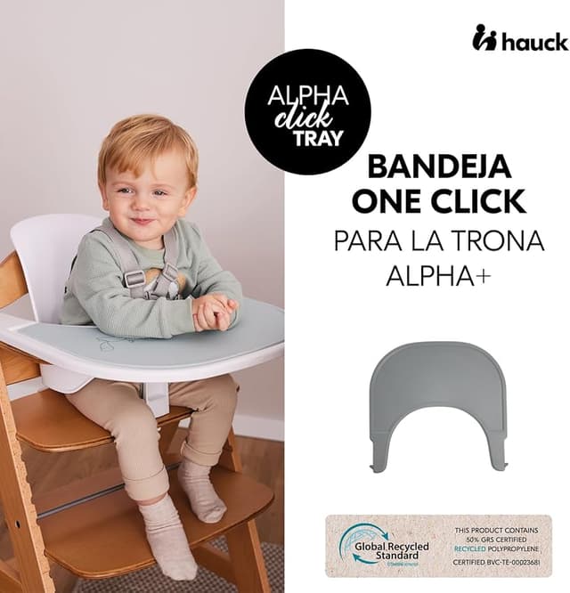 Detalle 2 de hauck Alpha Plus Bandeja Trona XL 6 meses
