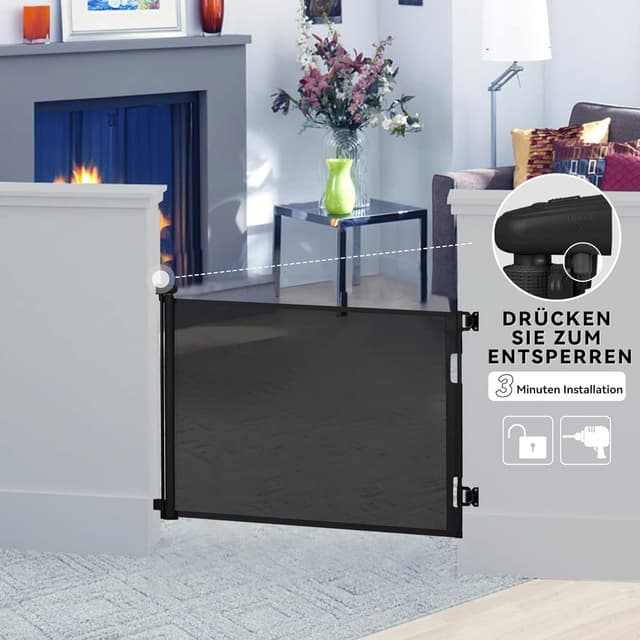 Thumbnail 2 de Hawthyhome Treppenschutzgitter 0-180 cm