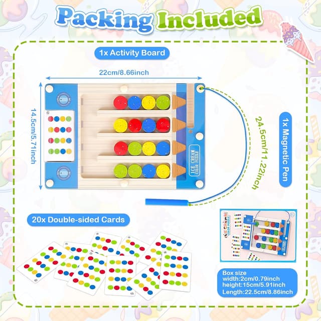 Thumbnail 6 de 4-5-3-6 Year Olds Magnetic Maze Puzzle