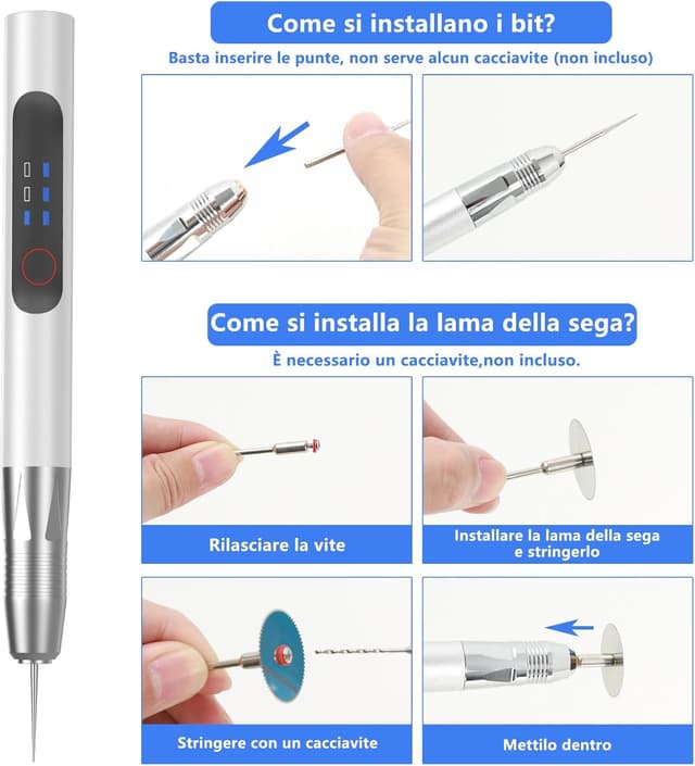 Thumbnail 5 de Airminti Penna elettrica per incisione