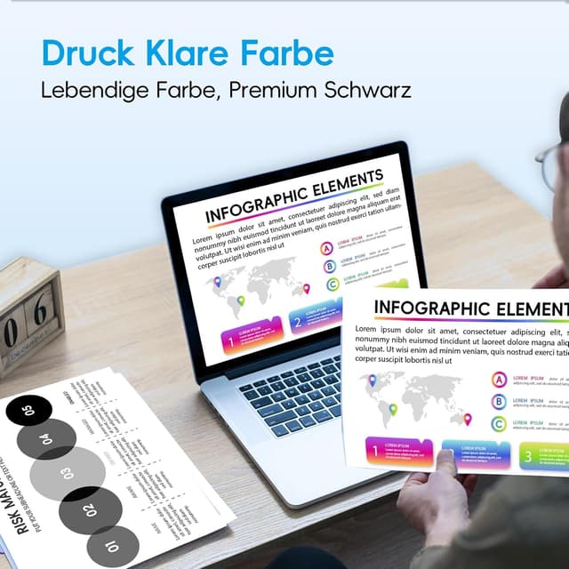 Thumbnail 4 de 604XL Tintenpatronen Multipack 10er kompatibel