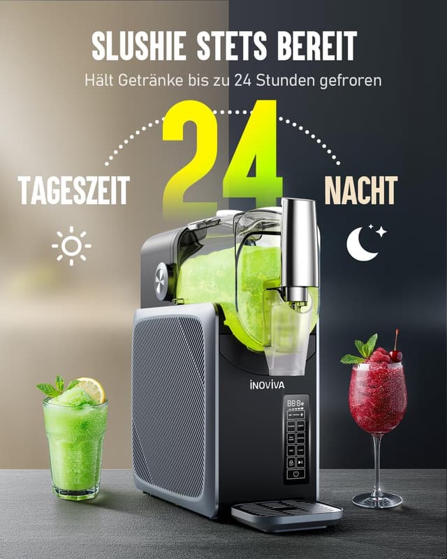 Detalle 2 de inoviva Slush Maschine 2 Liter S1.2