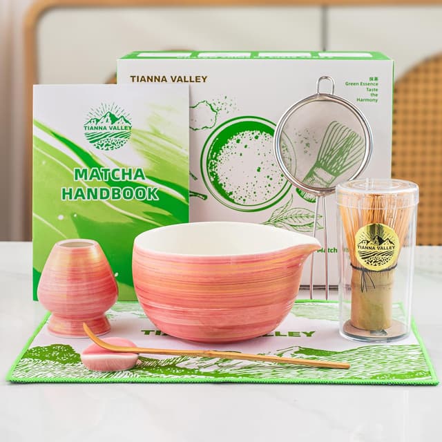 Detalle de TIANNA VALLEY Matcha Set 510 ml