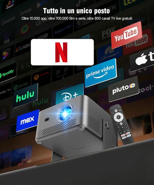 Detalle 2 de Magcubic HY450GT Proiettore 4K portatile 800ANSI