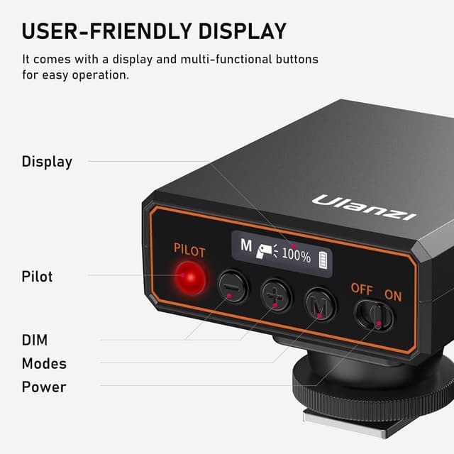 Thumbnail 5 de ULANZI F12 Kamerablitz GN12