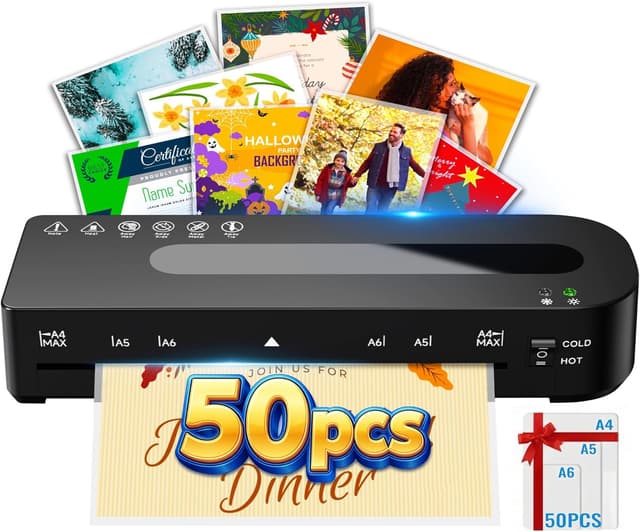 Detalle de MAXDONE Laminator Machine A4 90s warm up