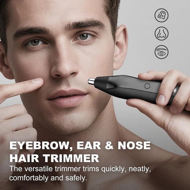 Detalle 2 de Guryo Nose Hair Trimmer 16000RPM