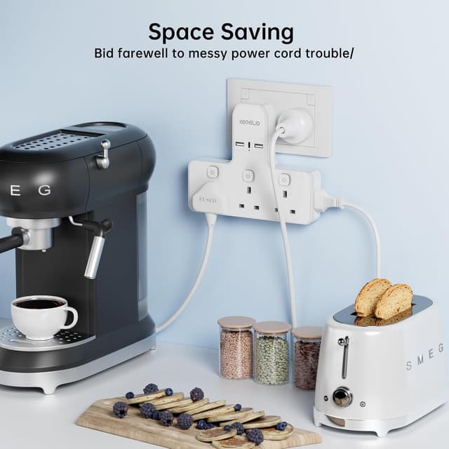 Thumbnail 6 de Multi Plug Adapter 3250W with 3 USB sockets 🔌