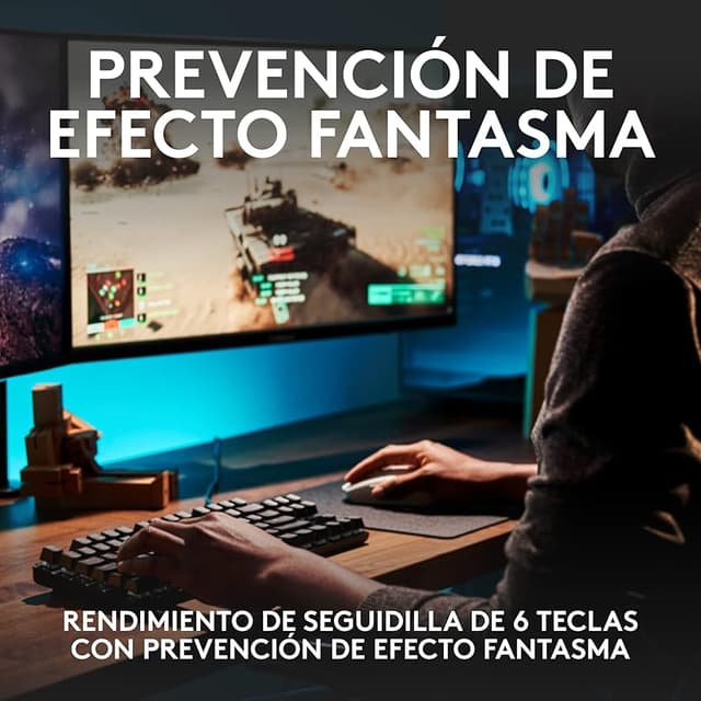 Detalle 1 de Logitech G413 TKL SE Teclado mecánico compacto